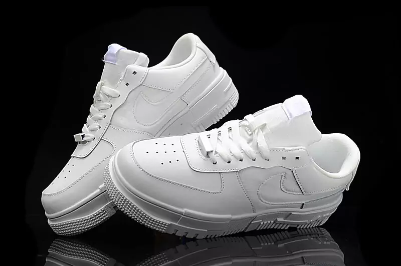 chaussures pour femme homme nike air force 1 pixel bone white